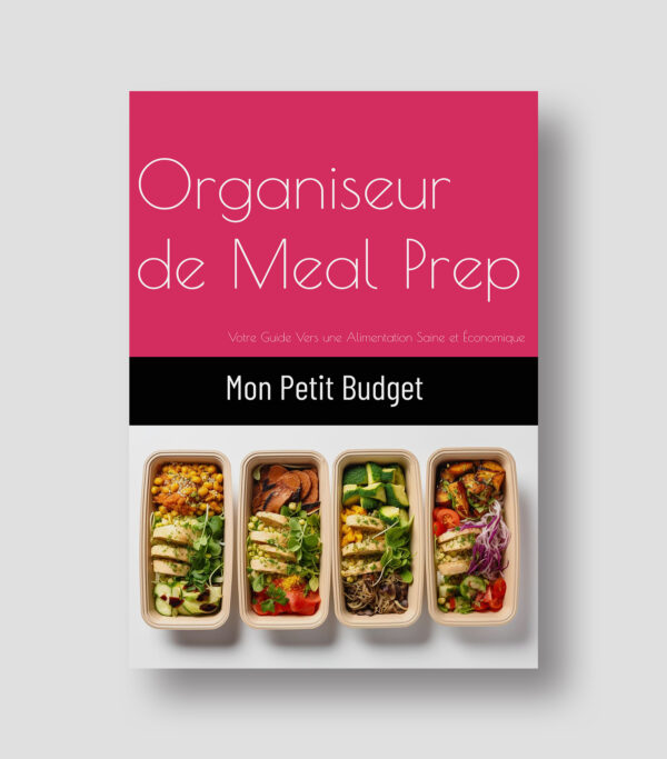 gérer mon budget -planificateur prep meal